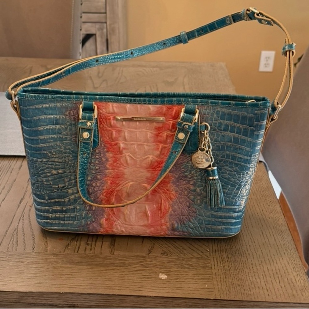 Brahmin Mini Asher leather handbag.  New